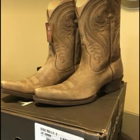 Ariat Brown Willow Short Boot - Picture 3 of 4